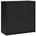 Armadio Classificatore Nero 90x40x90 Cm In Acciaio - Foto miniatura 2