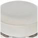 Set Di 2 Pouf Contenitore Camdenton Velluto Bianco Sporco - Foto miniatura 10