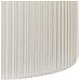 Set Di 2 Pouf Contenitore Camdenton Velluto Bianco Sporco - Foto miniatura 11