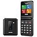 Telefono Cellulare Flipper Flip Dual sim | Nero - Foto miniatura 1