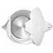 ZCK7630W bollitore elettrico 1,7 L 1850 W Argento, Bianco - Foto miniatura 6