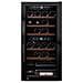 Cantinetta Vino SW-24BE Libera Installazione con Doppia Temperatura Capacità 24 Bottiglie Classe G Colore Nero - Foto miniatura 1