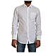 Abito Formale Slim Fit In Cotone Bianco Camicia Oro - It38 - Xs - Foto miniatura 1