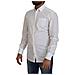 Abito Formale Slim Fit In Cotone Bianco Camicia Oro - It38 - Xs - Foto miniatura 2