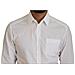 Abito Formale Slim Fit In Cotone Bianco Camicia Oro - It38 - Xs - Foto miniatura 4