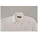 Abito Formale Slim Fit In Cotone Bianco Camicia Oro - It38 - Xs - Foto miniatura 5