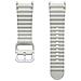 Bracciale Per Samsung Galaxy Watch 20mm Sport Edition In Silicone, Grigio Chiaro - Foto miniatura 2