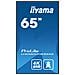 LH6560UHS-B2AG visualizzatore di messaggi Pannello A digitale 165,1 cm (65") LED Wi-Fi 500 cd /m² 4K Ultra HD Nero Processore integrato Android 11 24/7 - Foto miniatura 2
