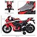 Moto Elettrica per Bambini con Licenza HONDA, Batteria 6V Ricaricabile, Velocità 3km /h, Rosso - Foto miniatura 6