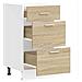 Armadio Inferiore “Lyon” Rovere Sonoma 40x46x81,5 cm - Foto miniatura 2