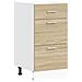 Armadio Inferiore “Lyon” Rovere Sonoma 40x46x81,5 cm - Foto miniatura 1