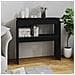 Lusso Casadino -  Tavolino Consolle Nero 80x30x80 Cm In Legno Multistrato - Foto miniatura 7