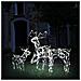 Lusso Casadino -  Decorazioni Di Natale A Forma Di Renne 3 Pz 229 Led - Foto miniatura 8