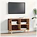 Mobile TV con gambe in legno antico 69.5x30x50 cm - Foto miniatura 2