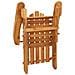 Set Salotto da Giardino Adirondack 4pz Legno Massello di Acacia - Foto miniatura 7