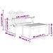 Set Salotto da Giardino Adirondack 4pz Legno Massello di Acacia - Foto miniatura 8