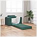 Divano Letto 2-in-1 Verde Scuro 98x71x83 cm - Foto miniatura 3