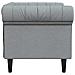 Poltrona Chesterfield Grigio chiaro 78.5 x 74.5 x 74.5 cm - Foto miniatura 5