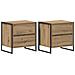 Comodino 2 pcs Rovere Artigianale 50 x 39.5 x 50 cm - Foto miniatura 1