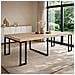 Vella Tavolo Console Allungabile Per 8-10 Persone Effetto Legno 235 Cm - Foto miniatura 4