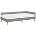 Struttura Letto Angolare con Materasso 2 pcs Grigio chiaro - Foto miniatura 4