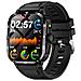 Smartwatch Multifunzionale Compatibile Con L'app Hry Fine - Schermo Quadrato Da 2.01"", Monitoraggio Della Salute E Chiamata Bluetooth White+black - Foto miniatura 2