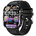 Smartwatch Multifunzionale Compatibile Con L'app Hry Fine - Schermo Quadrato Da 2.01"", Monitoraggio Della Salute E Chiamata Bluetooth White+black - Foto miniatura 5