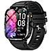 Smartwatch Multifunzionale Compatibile Con L'app Hry Fine - Schermo Quadrato Da 2.01"", Monitoraggio Della Salute E Chiamata Bluetooth White+black - Foto miniatura 6