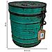 Contenitore Portaoggetti In Metallo Verde 23x23x28h - Foto miniatura 4