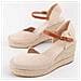Wedge Sparta Esparteo2 Beige Beige Materiale Sintetico - Foto miniatura 1