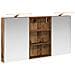 Set di Armadi da Bagno con porta 3 pcs 120 x 10,5 x 60,5 cm - Foto miniatura 1