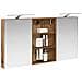 Set di Armadi da Bagno con porta 3 pcs 120 x 10,5 x 60,5 cm - Foto miniatura 3