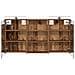 Set di Armadi da Bagno con porta 3 pcs 120 x 10,5 x 60,5 cm - Foto miniatura 7