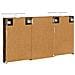 Set di Armadi da Bagno con porta 3 pcs 120 x 10,5 x 60,5 cm - Foto miniatura 9