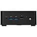 Cubi NUC 1M i3 100U FS 8GB 512GB W11P Intel Core 3 DDR5-SDRAM SSD Windows 11 Pro Mini PC Nero - Foto miniatura 6