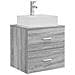Set di mobili per il bagno 5 pcs Sonoma grigio - Foto miniatura 5