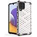 Coperchio A Nido D'ape Con Bumper In Tpu, Progettato Per Samsung Galaxy A22 4g, Trasparente. - Foto miniatura 3