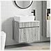 Set di mobili per il bagno Sonoma grigio Legno ingegnerizzato - Foto miniatura 8
