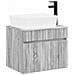 Set di mobili per il bagno Sonoma grigio Legno ingegnerizzato - Foto miniatura 1