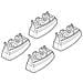 Kit Attacchi Mercedes Classec 14> - Foto miniatura 1