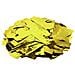 Metallic Confetti Rectangular 55x18mm, Gold, 1kg - Foto miniatura 1