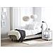 Letto Singolo In Tessuto Beige Duke - Foto miniatura 8