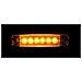 Set 20 Pz, Luce Ingombro A 6 Led, Montaggio In Superficie, 12/24v - Arancio - Foto miniatura 2