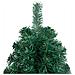 Albero di Natale Artificiale Metà con Supporto Verde 210 cm PVC - Foto miniatura 5