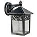 Lanterna Da Parete Per Esterni A 1 Luce Con Luce Nera, Argento Ip44, E27 - Foto miniatura 1