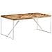 Tavolo Da Pranzo 180x90x76 Cm Legno Massello Di Acacia E Mango - Foto miniatura 1