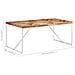 Tavolo Da Pranzo 180x90x76 Cm Legno Massello Di Acacia E Mango - Foto miniatura 5