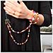 Collana Da Telefono 110 Cm Con Perle Cristallo E Farfalla Collezione Perla - Foto miniatura 4