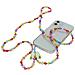 Collana Da Telefono 110 Cm Con Perle Cristallo E Farfalla Collezione Perla - Foto miniatura 1
