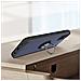 Cover Samsung Galaxy A03s Bimateriale Anello Supporto Metallico Nera - Foto miniatura 2